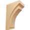 Ekena Millwork 2 1/2"W x 3 3/4"D x 6"H Mini Felix Wood Corbel, Red Oak CORW02X03X06FERO - alternate 1
